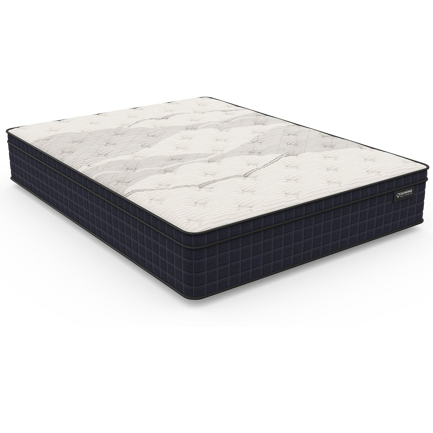 Diamond Nina Copper Cooling Hybrid Queen Mattress 12.5" Medium Feel