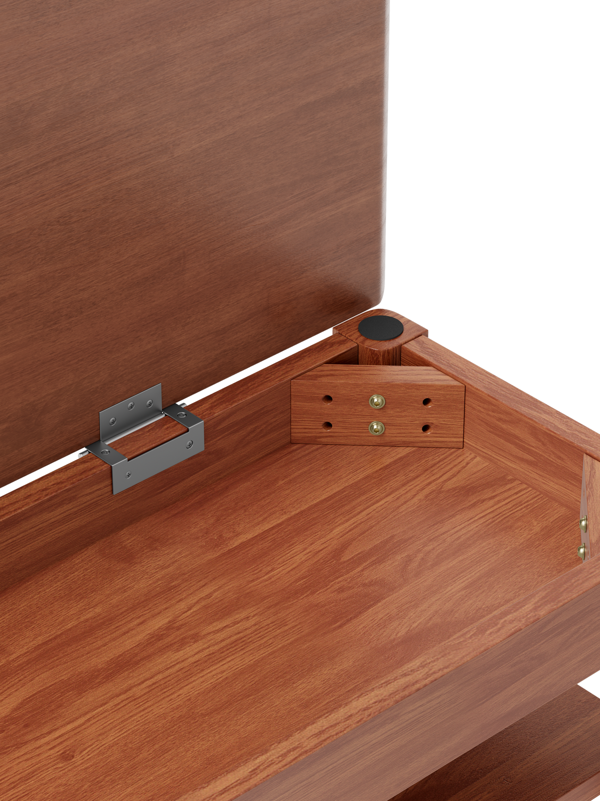 Adjustable Shoe-Changing Bench with Hidden Storage