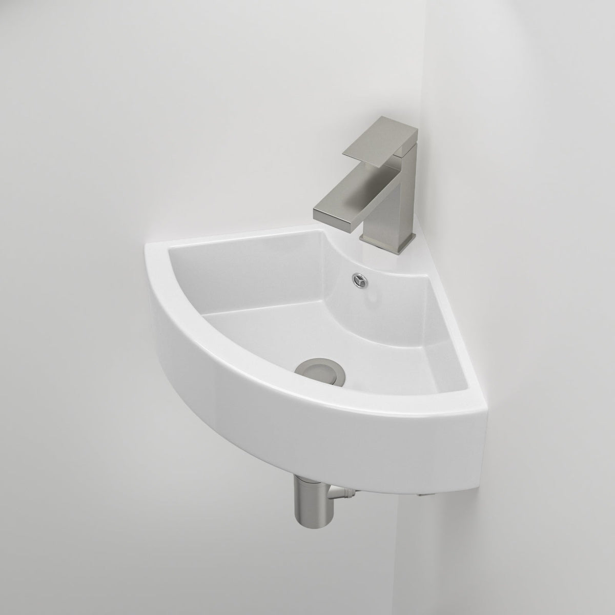 18 x 13 Inch Wall-Mounted Bathroom Sink