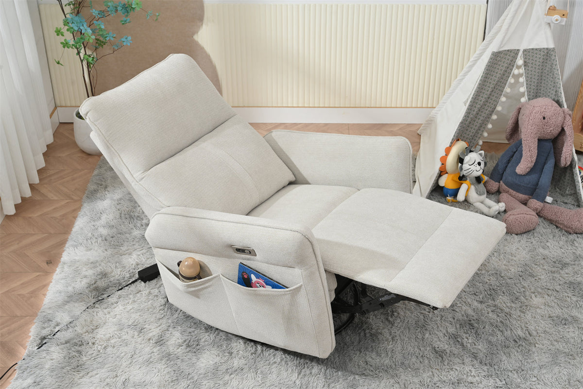 270° Power Swivel Rocker Recliner Chair