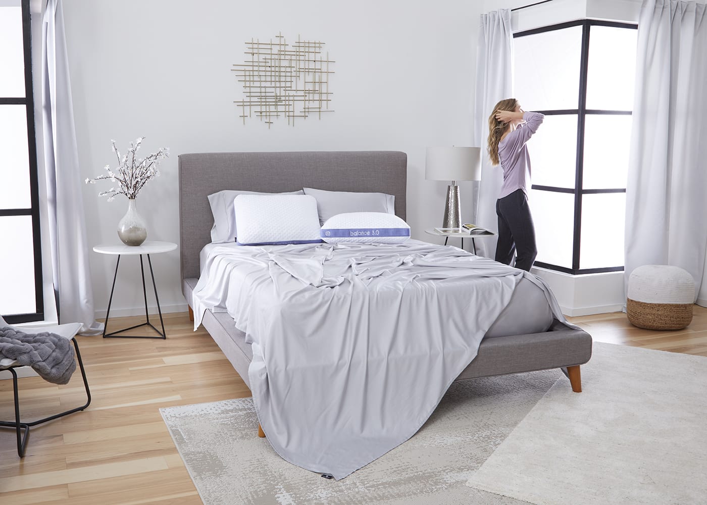 BedGear Balance Rectangle Pillow, Size 2.0