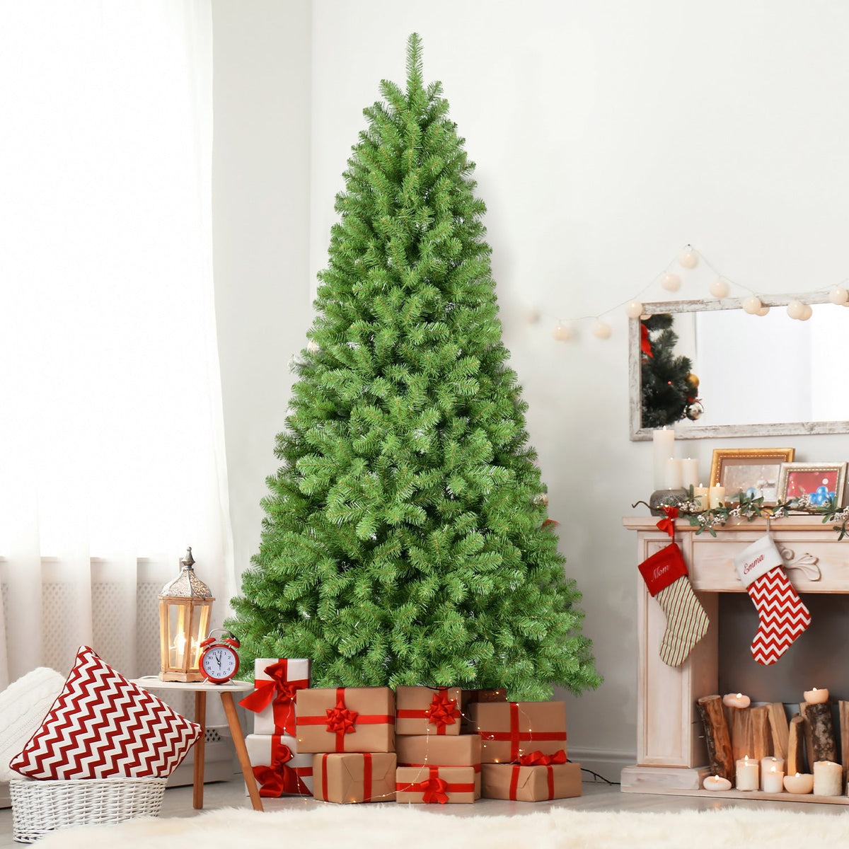 8ft Christmas Tree with Memory Wire
