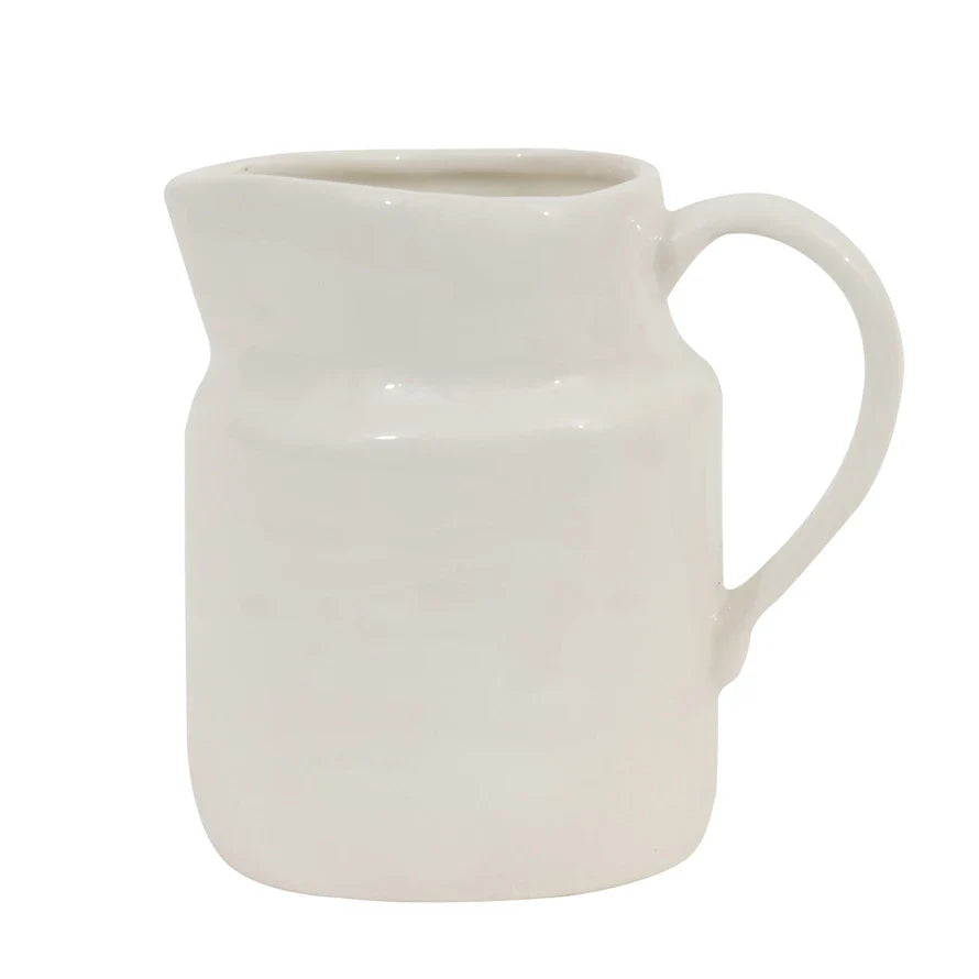 Stoneware Vintage Pitcher