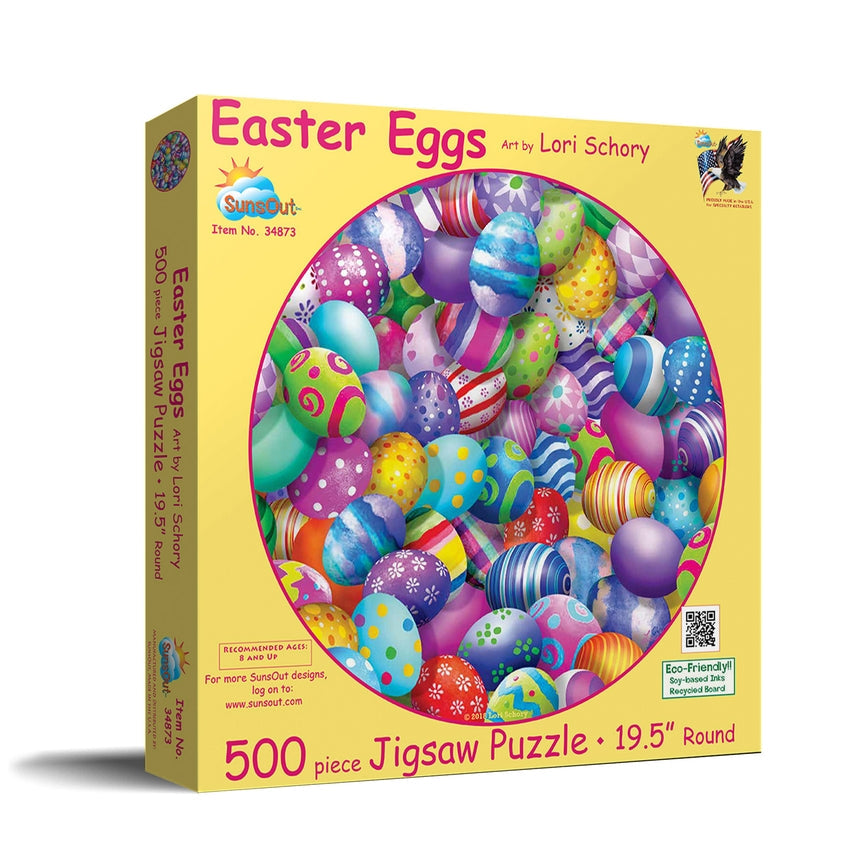 Easter Eggs 500 Piece Puzzle