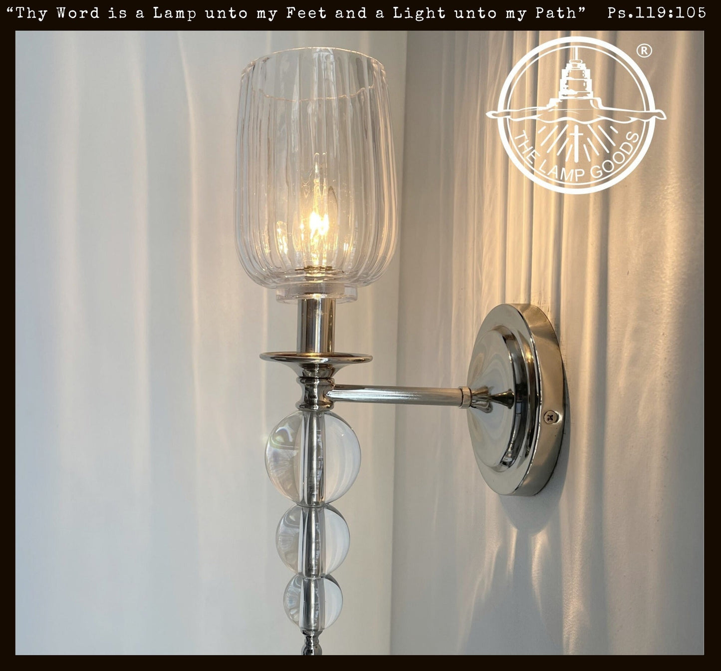 Modern Glass SCONCE Wall Sconce Light Fixture