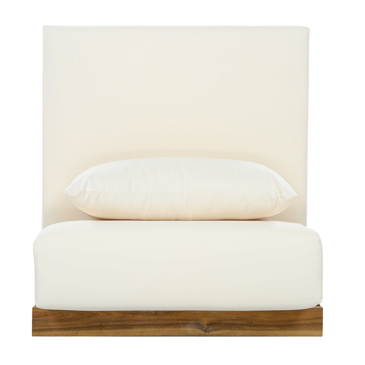 Oversized Outdoor 2-Piece Chat Set with Club Chair and Side Table