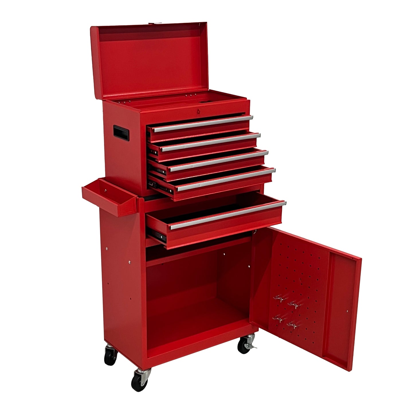 5-Drawer Rolling Tool Chest - Red