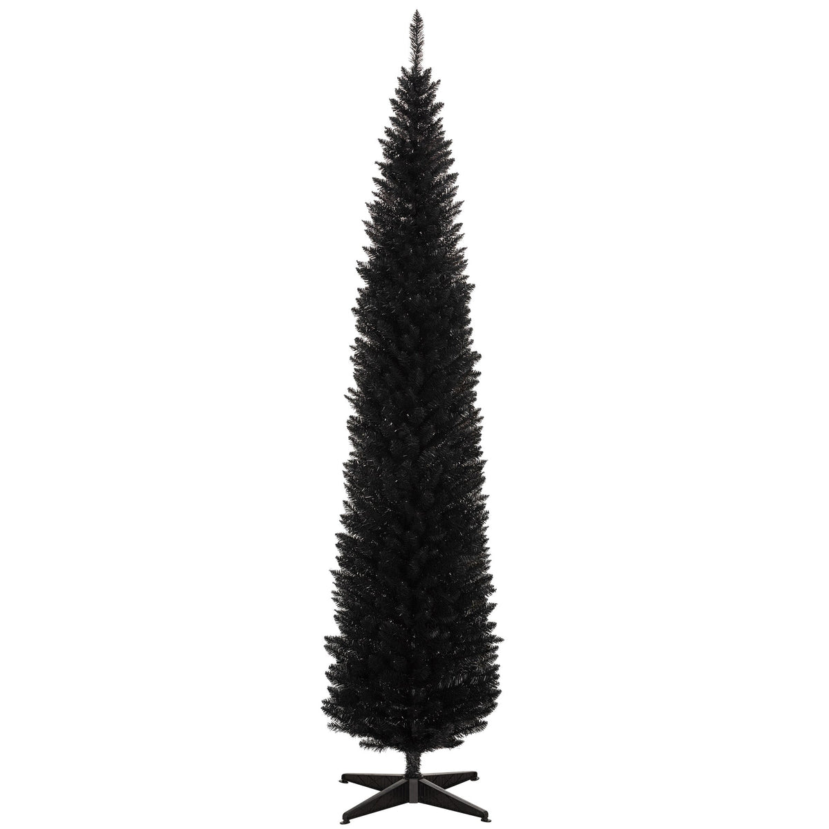 HOMCOM 8' Artificial Pencil Christmas Tree