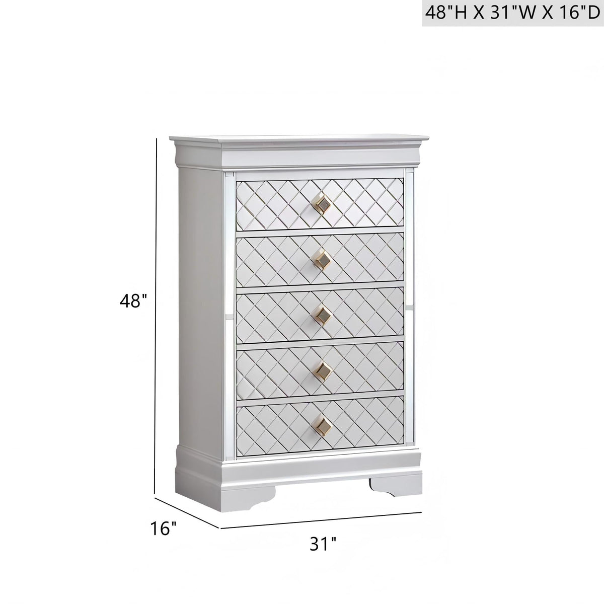 Verona G6735-CH Chest in Pearl