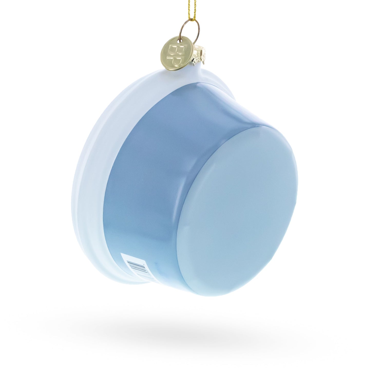 Cream Cheese Spread Glass Christmas Ornament