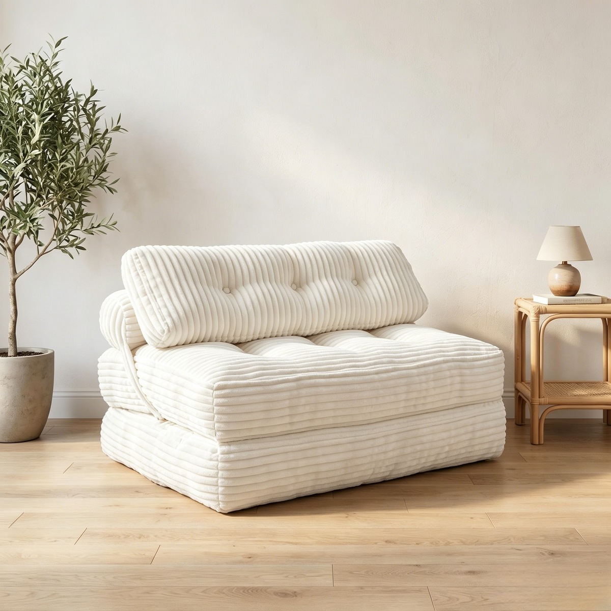 Folding Sofa Bed - Convertible Chair with Pillow
