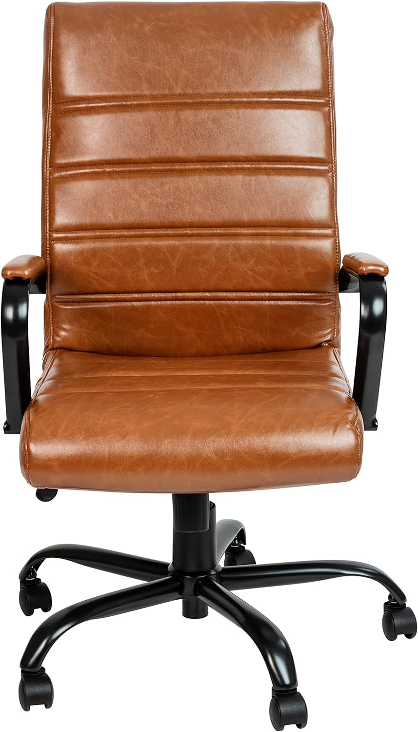Whitney High Back Leathersoft Desk Chair Adjustable Height