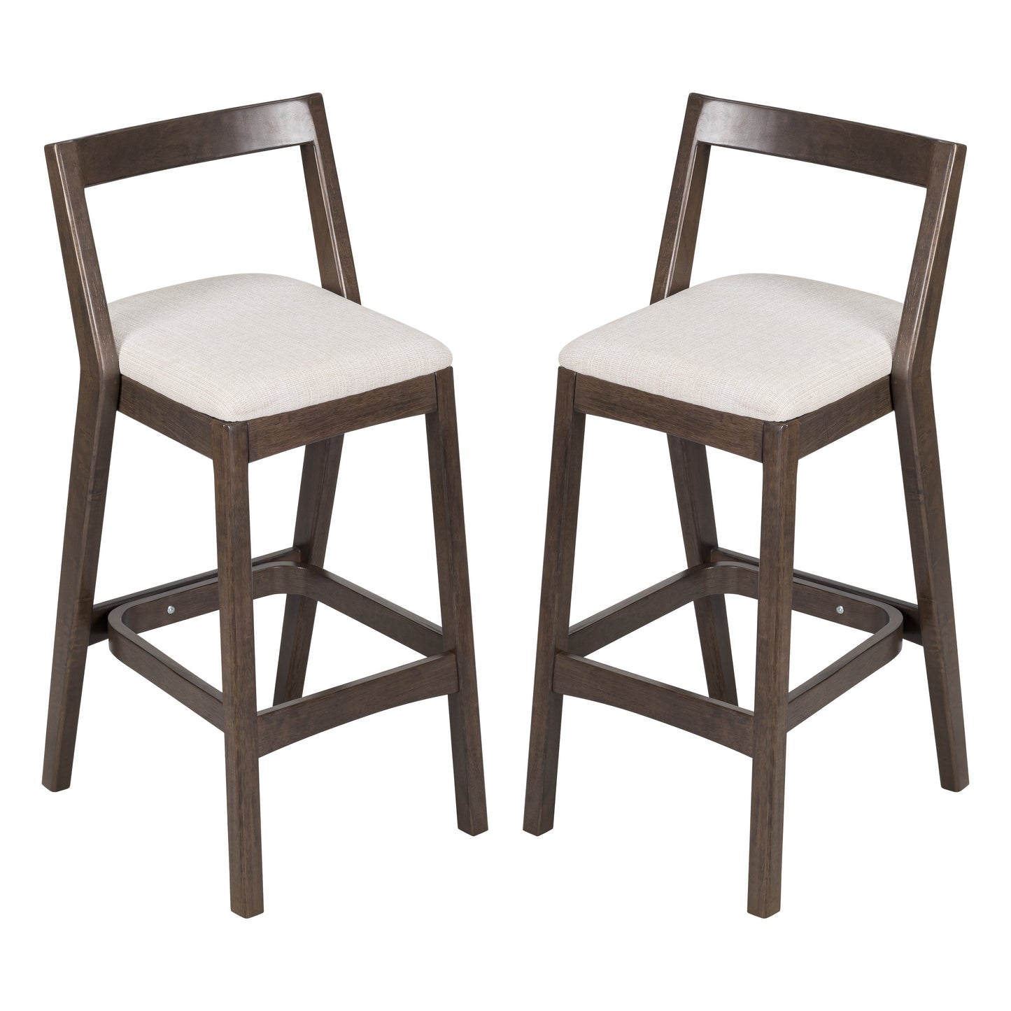 Jasper Indoor Rubberwood Barstool
