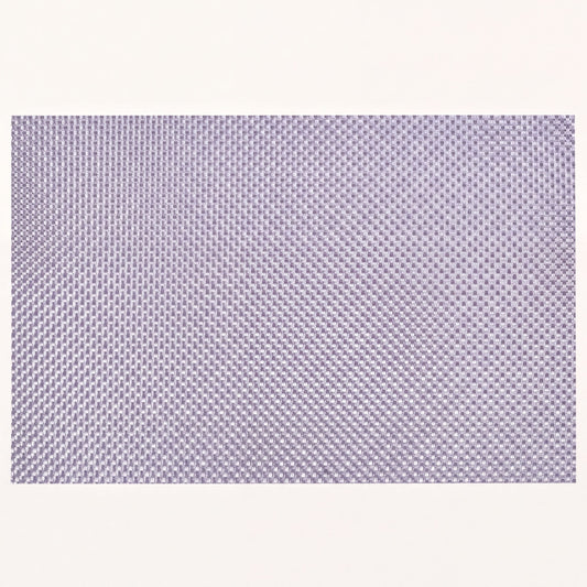 PVC Placemats - Silver Dining Table Mats | Heat Resistant Non Slip Indoor Outdoor