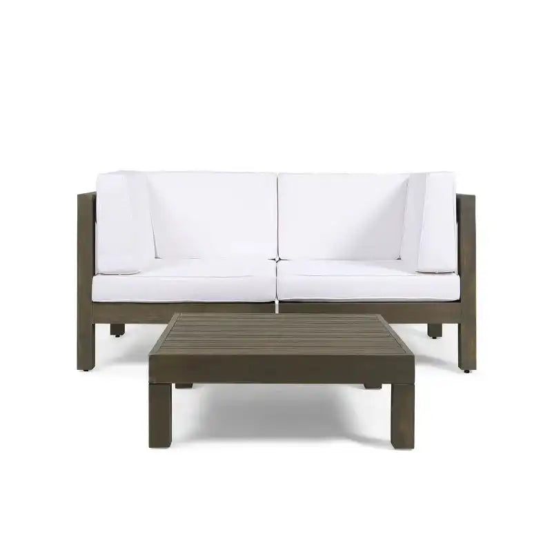 Oana - 3 Piece Loveseat Set With Coffee Table