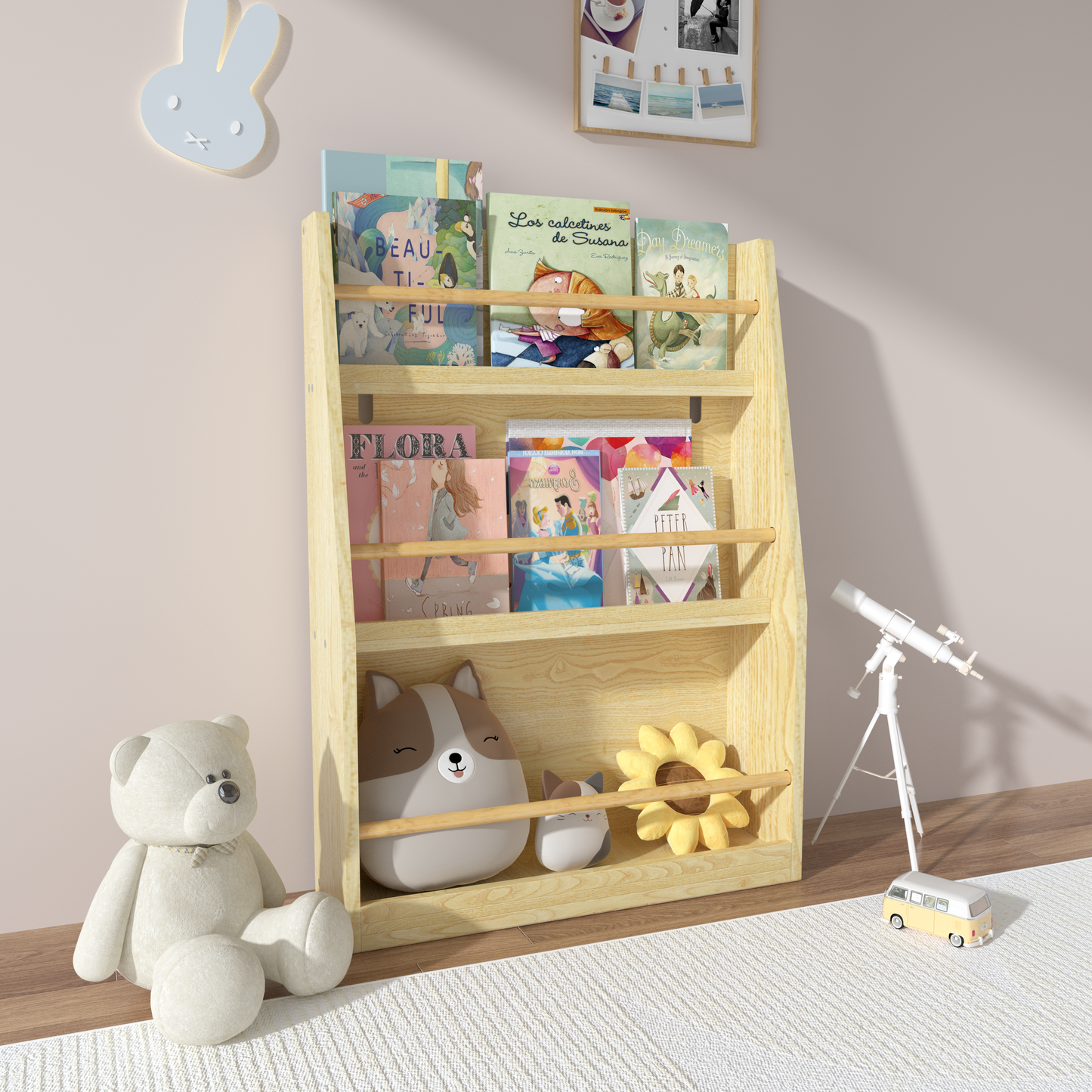 3 Tier Kids Book Shelf