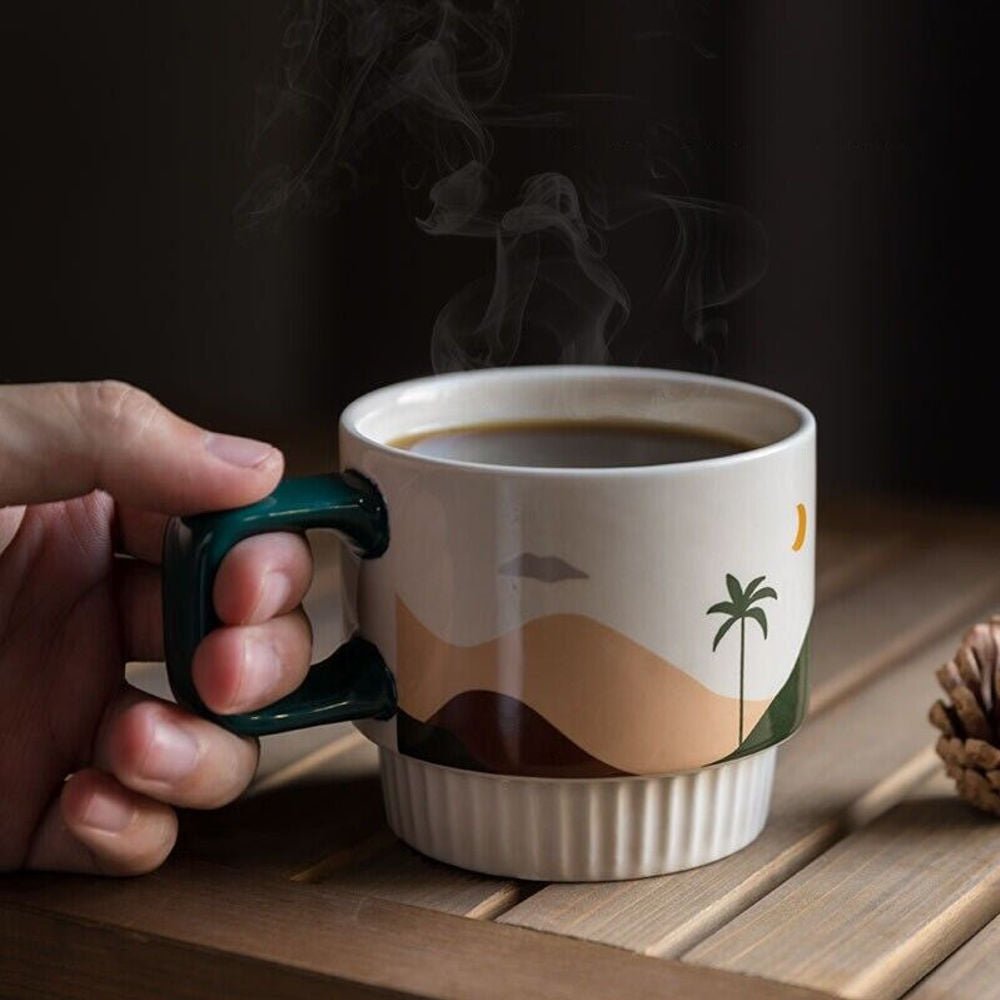 Desert Vibe Artisanal Mug | Handcrafted Ceramic