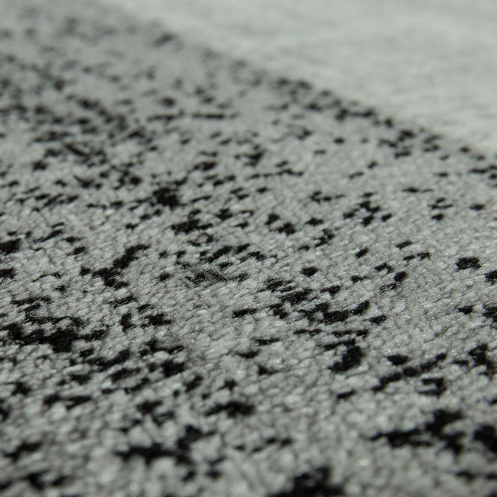 Designer Rug Sinai Checkered Pattern - Light Blue Grey