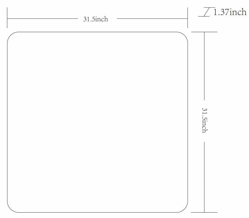 Ockenfels Modern Arched  Silver Gray Wall Mirror