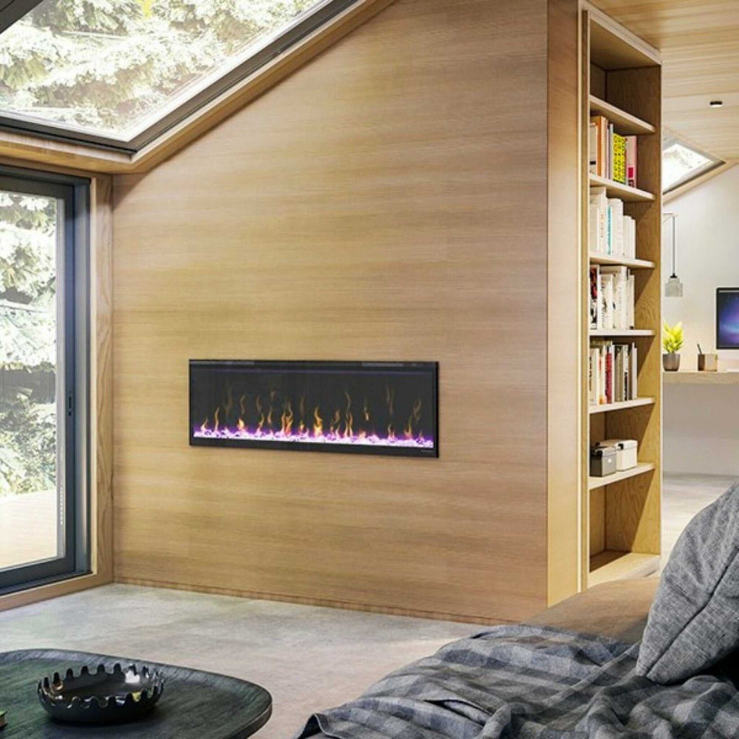 Dimplex IgniteXL Linear Fireplace Electric With Comfort Saver Heating System (SAK82596)