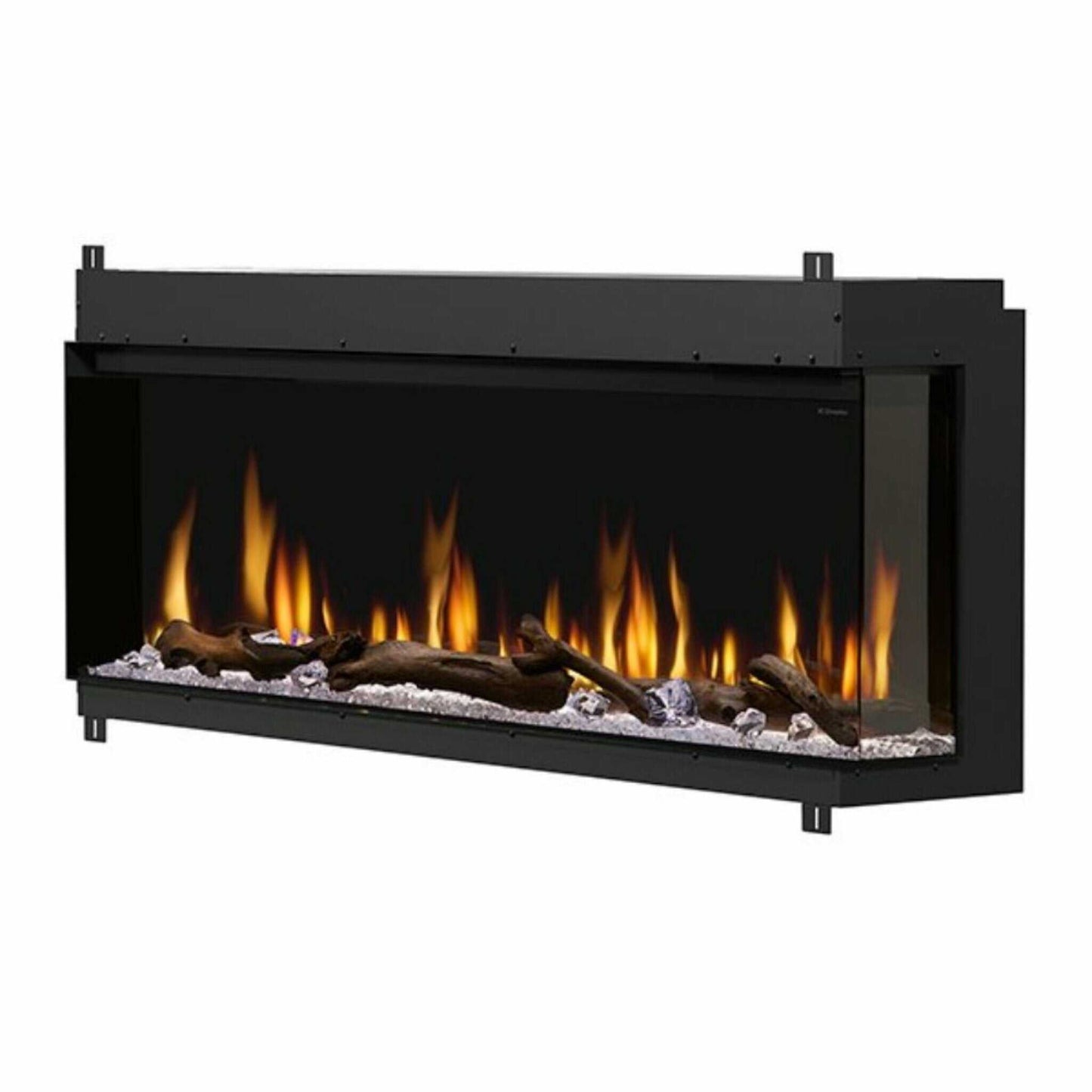 Dimplex IgniteXL Bold 60" Built-In Linear Modern Electric Fireplace With Multi Colored Flames [XLF6017-XD] (SAK90413)