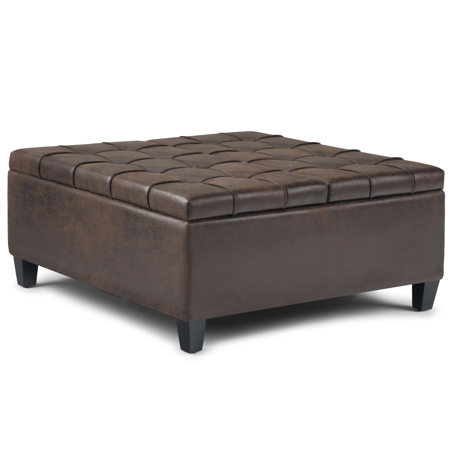Harrison 36 Inch Wide Coffee Table Storage Ottoman
