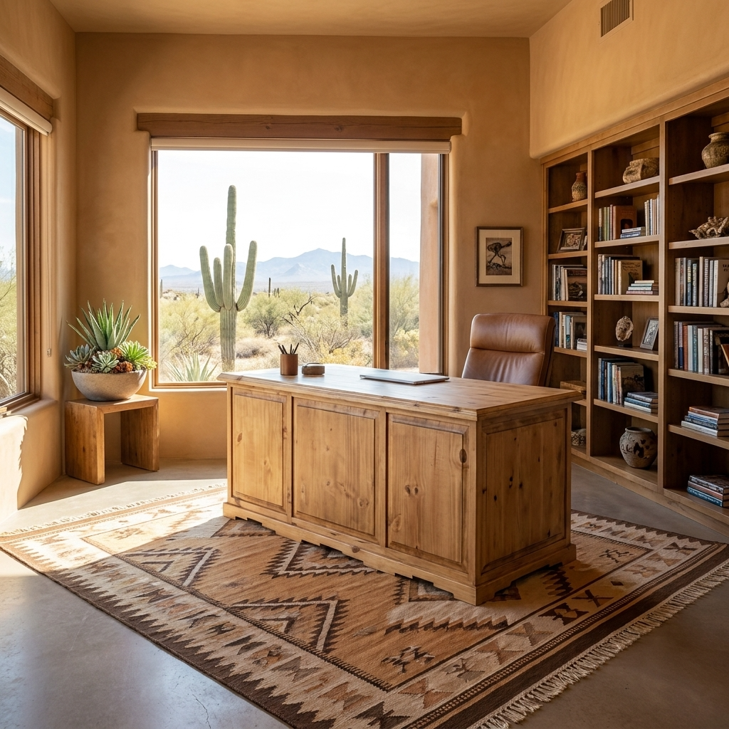 Taos Executive Rustic Desk