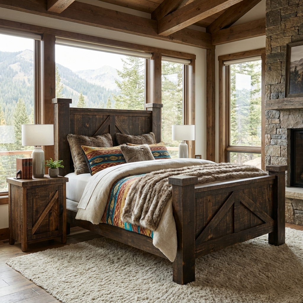 Rancho Rustic Bed