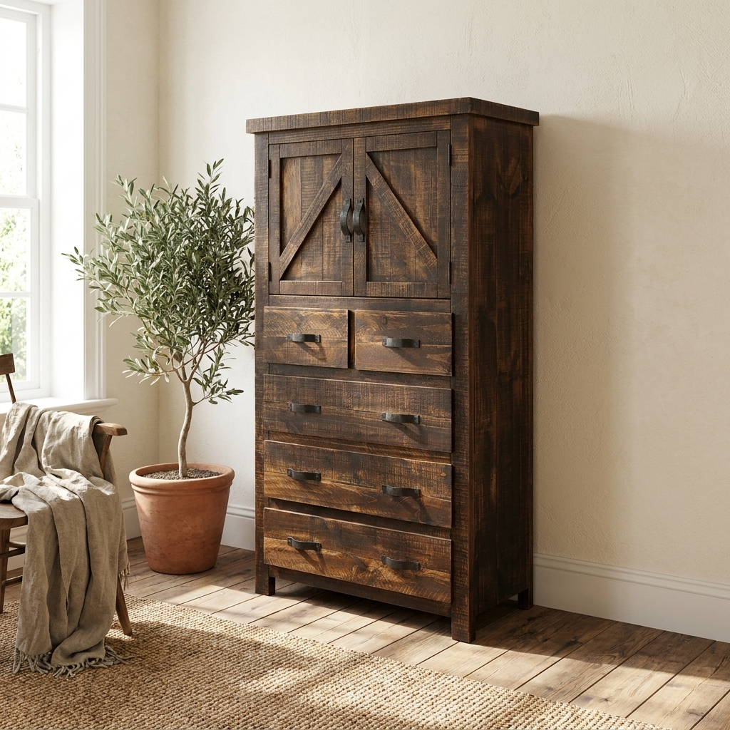 Rancho Tall Chest of Drawers