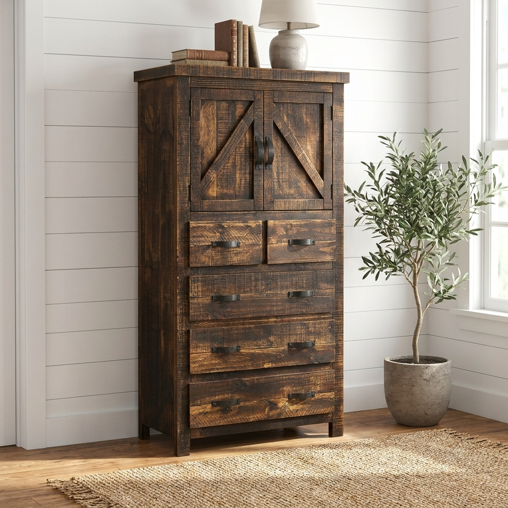 Rancho Tall Chest of Drawers