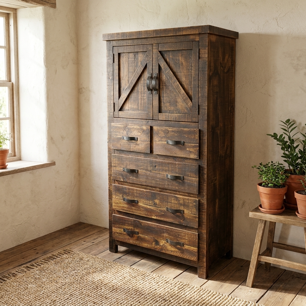 Rancho Tall Chest of Drawers