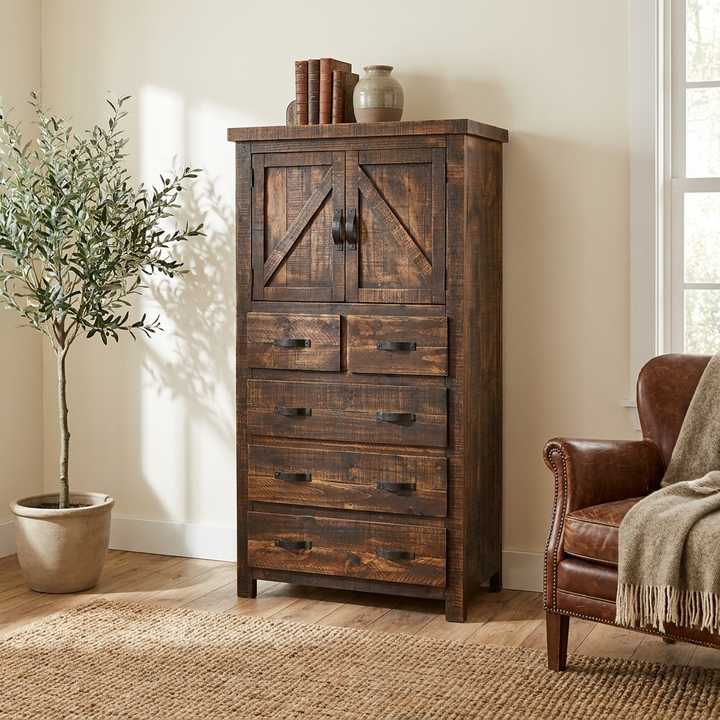 Rancho Tall Chest of Drawers