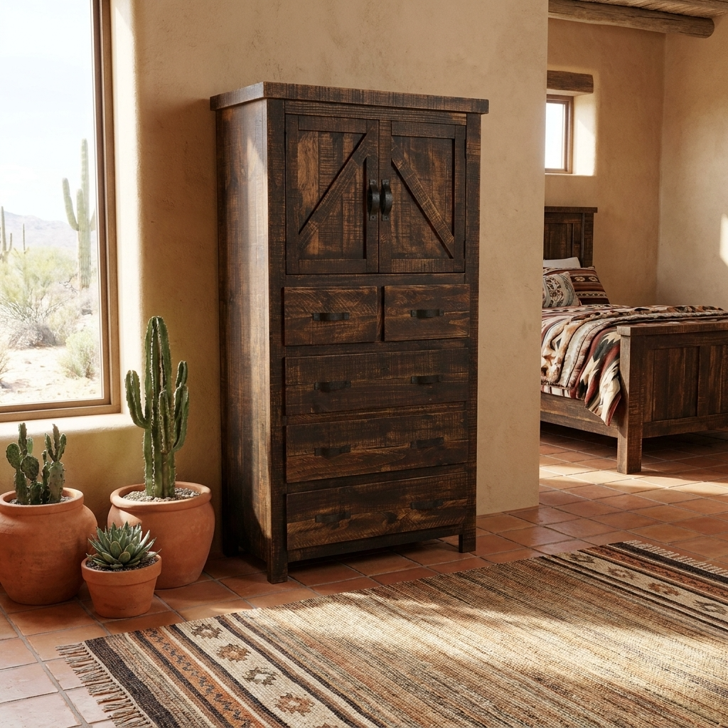 Rancho Tall Chest of Drawers