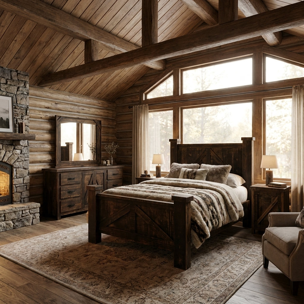 Rancho Rustic Bedroom Set