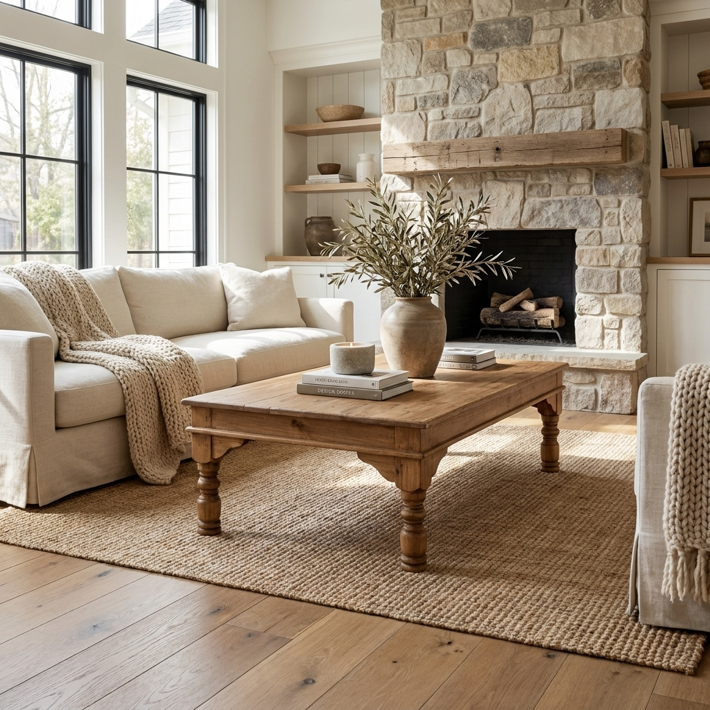 Indian Rustic Coffee Table