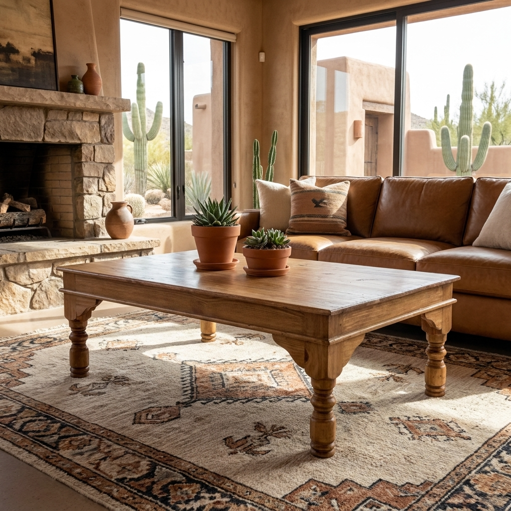 Indian Rustic Coffee Table