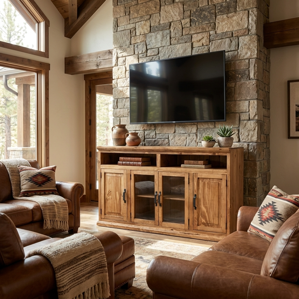 San Luis Rustic TV Stand