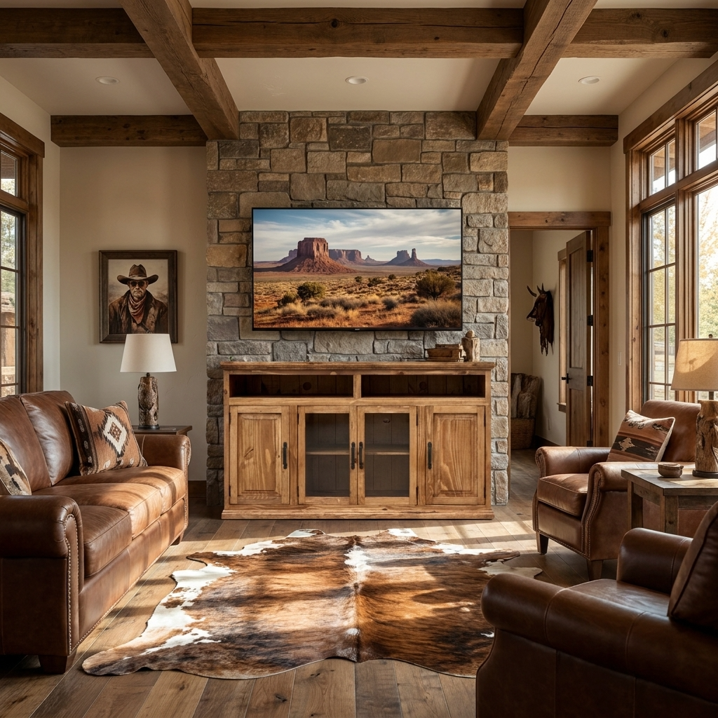 San Luis Rustic TV Stand