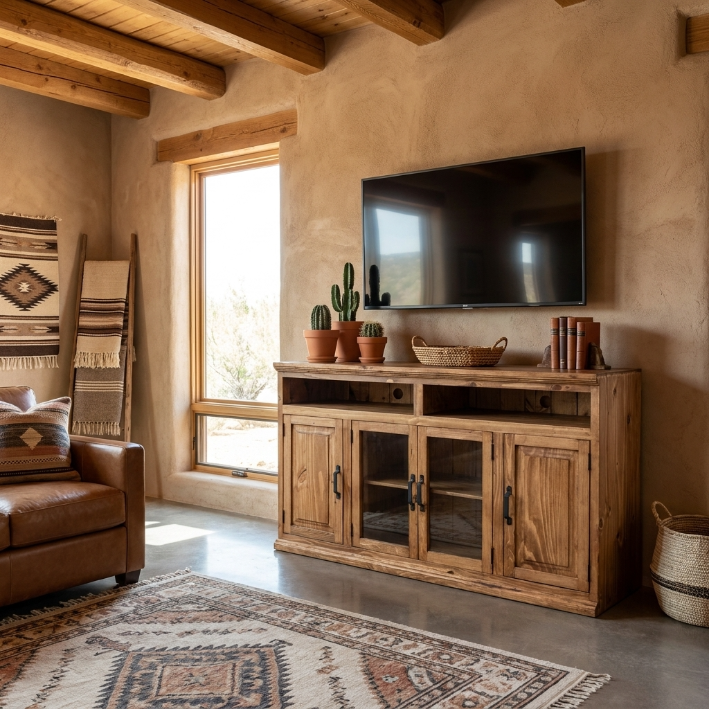 San Luis Rustic TV Stand