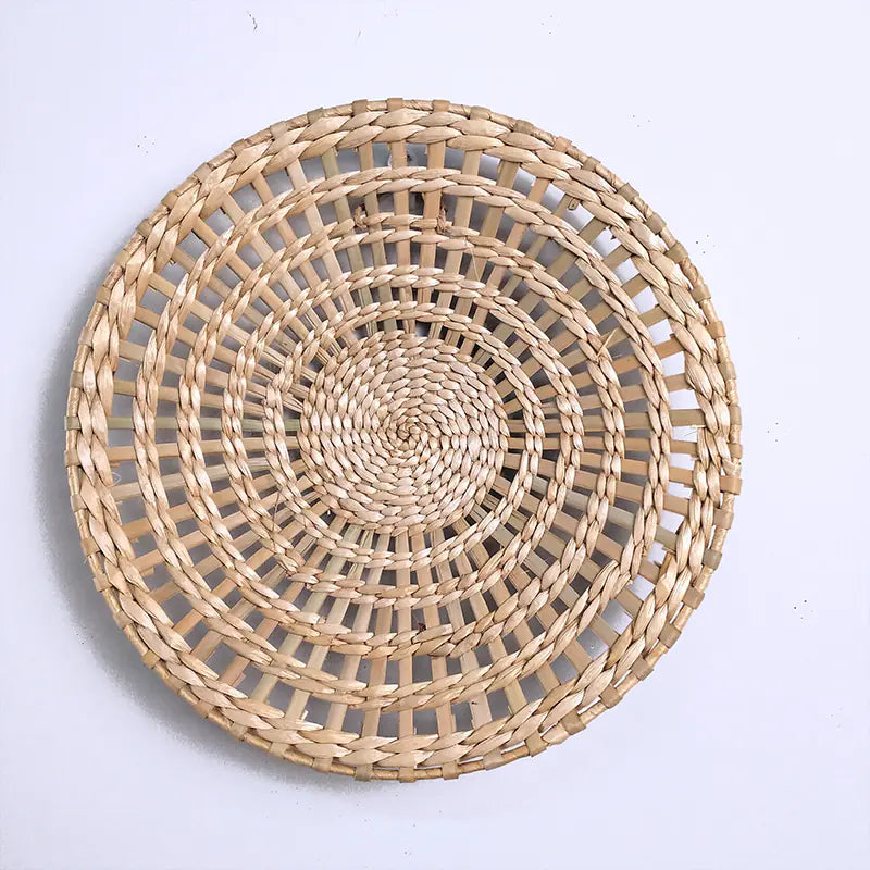 Natural Grass Woven Wall Decor