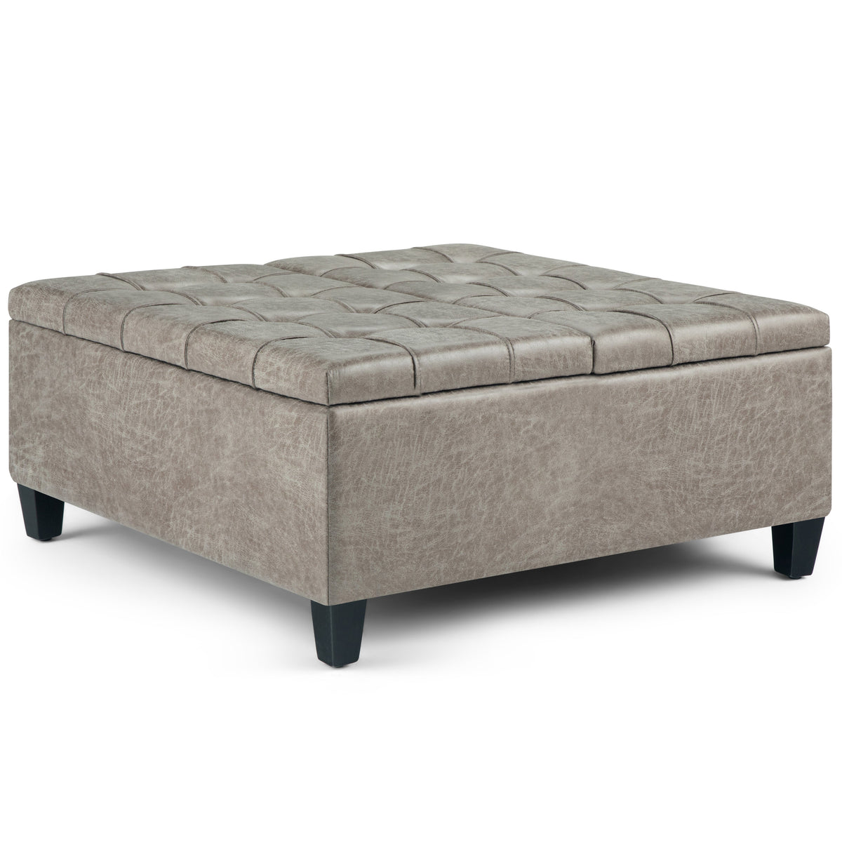 Harrison 36 Inch Wide Coffee Table Storage Ottoman