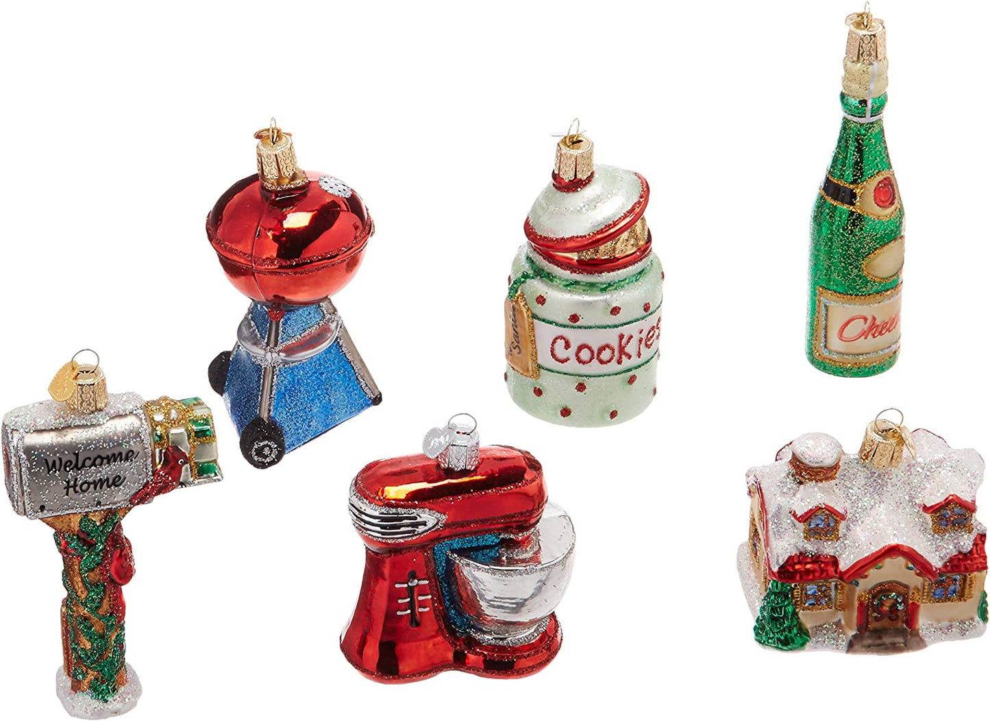 6 Piece Housewarming Ornament Collection