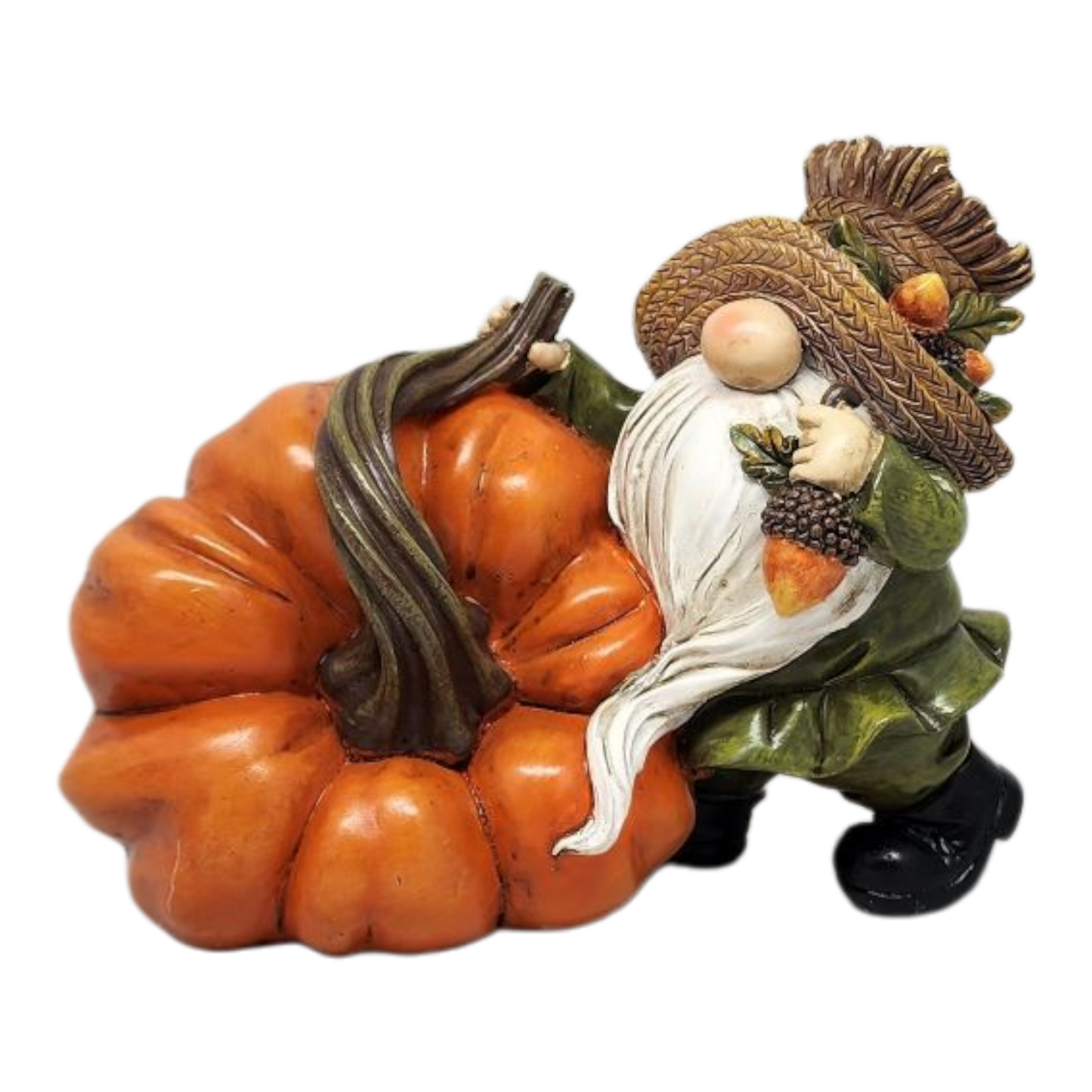 Harvest Gnome on a Gourd -