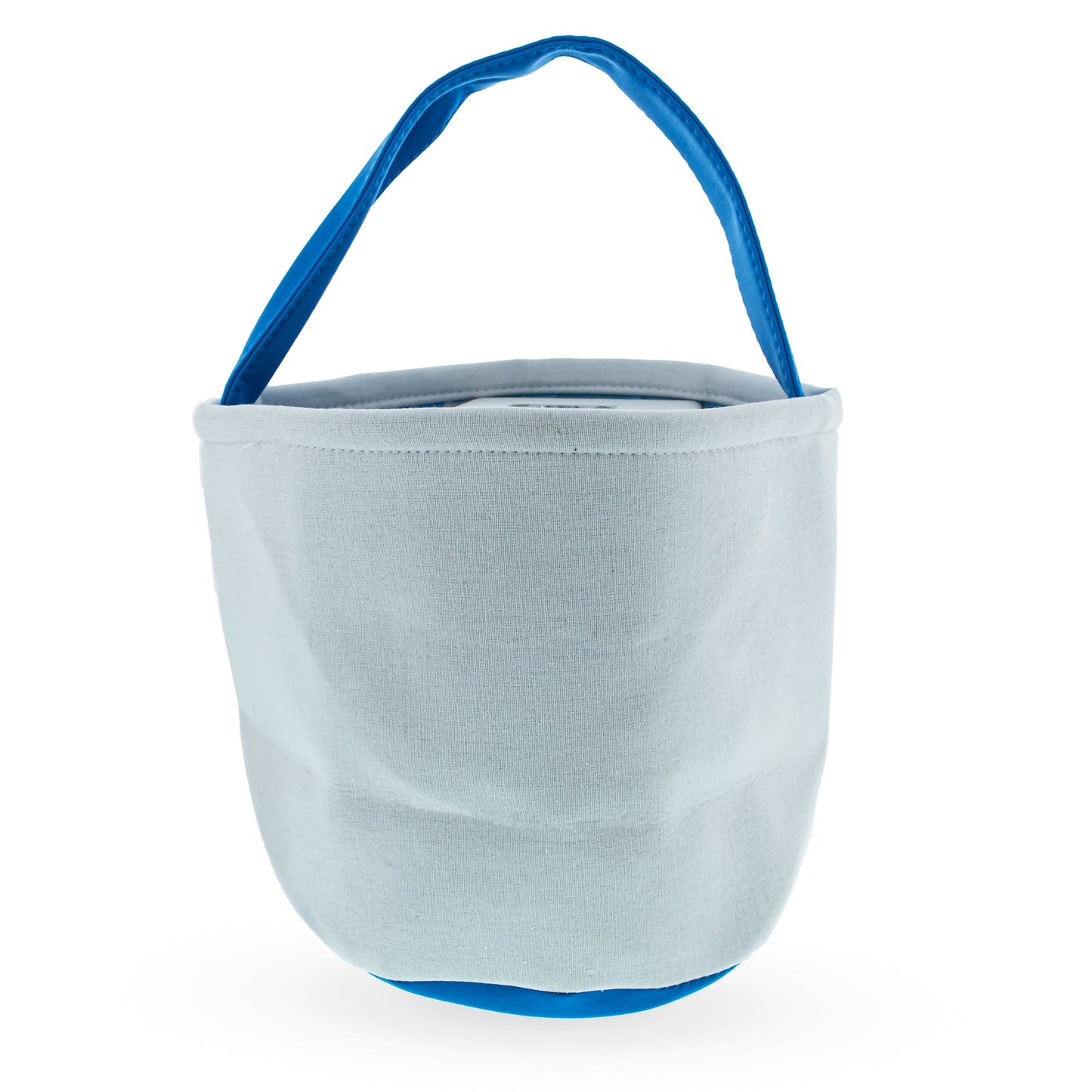 Set of 2 Easter Bunny Tote Bags – Soft Fabric Egg Hunt Baskets for Kids 9.5 Inches Tall