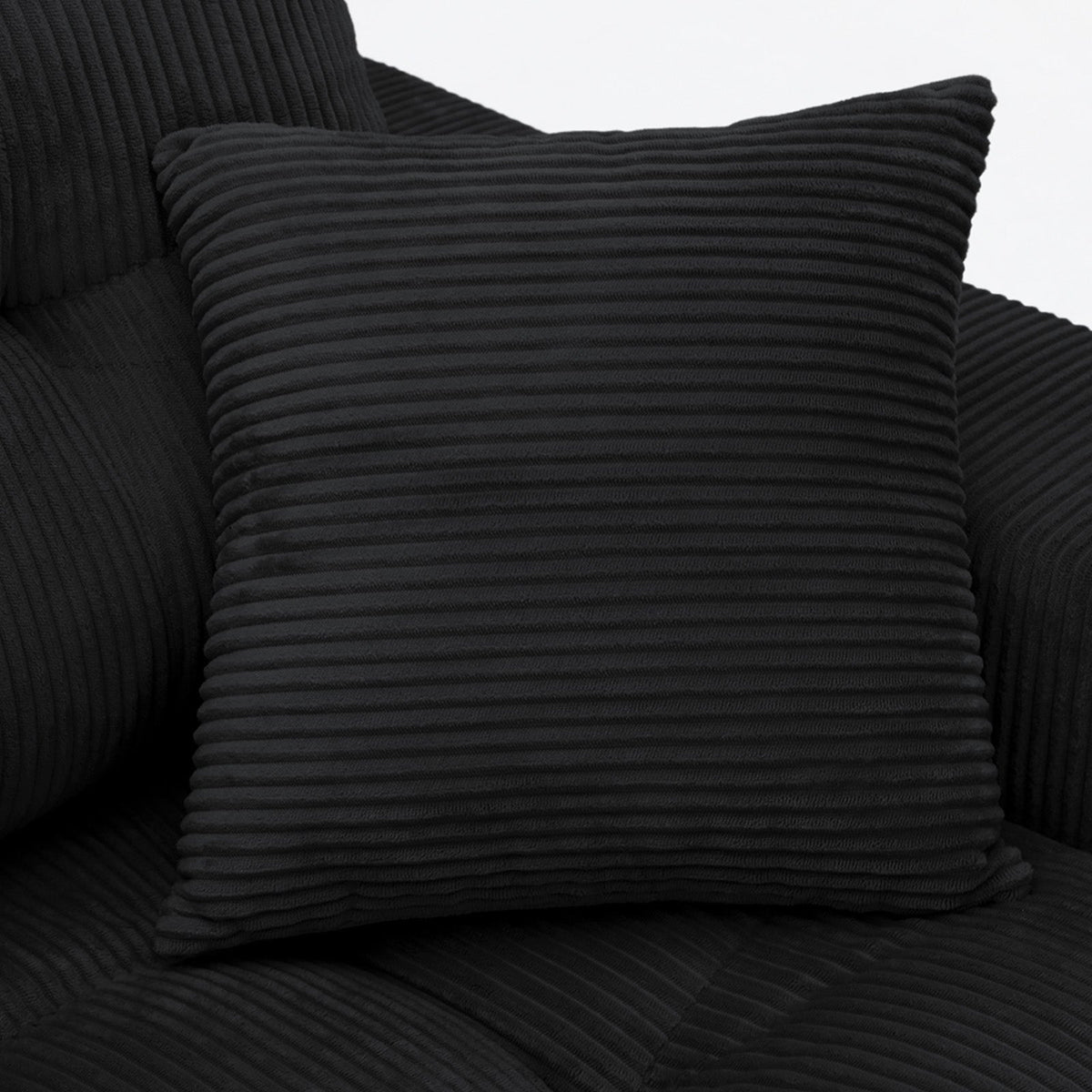 Corduroy Corner Chaise Compression Sofa Bed