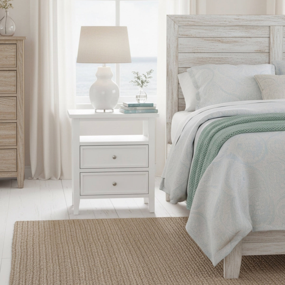 Weston 2-Drawer Nightstand