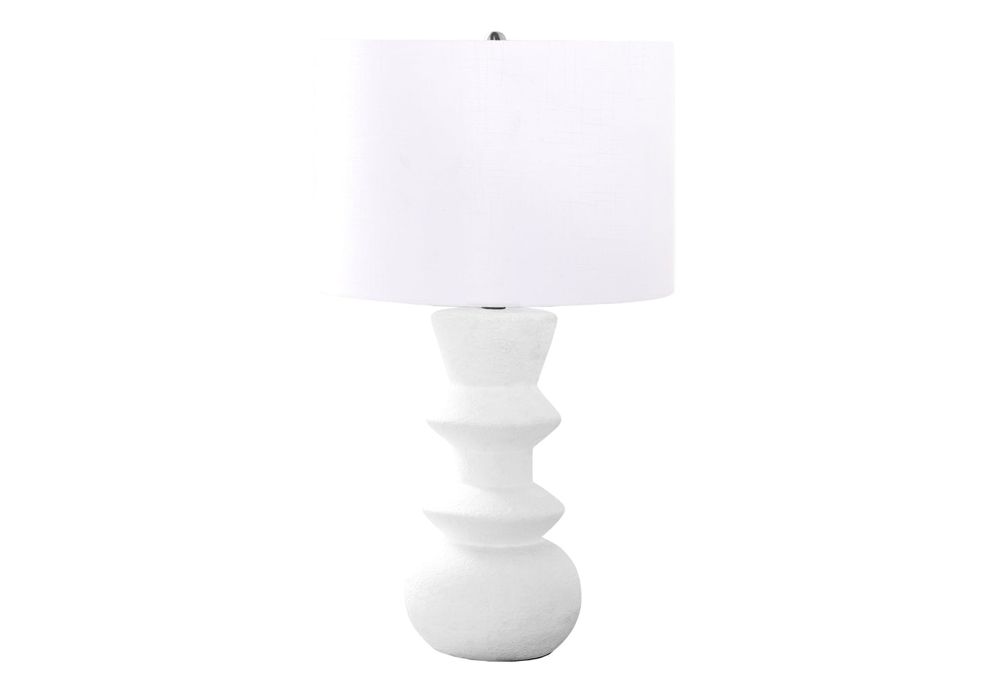Premium 26"h Table Lamp with Unique Geometric Design