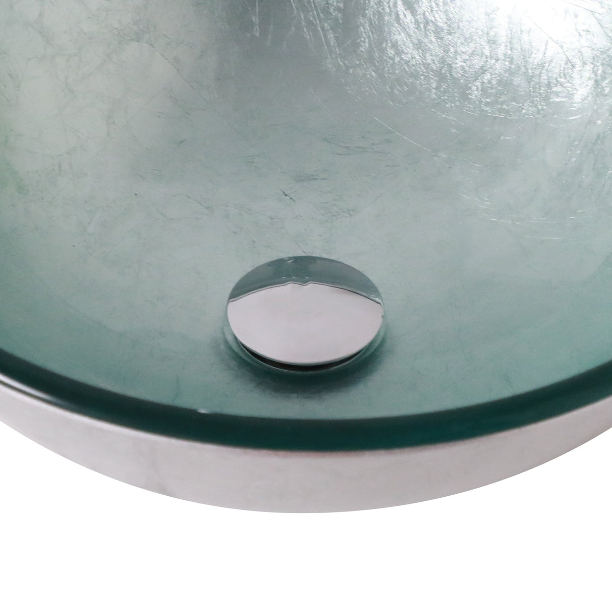 Bathroom Artistic Tempered Glass Vessel Sink