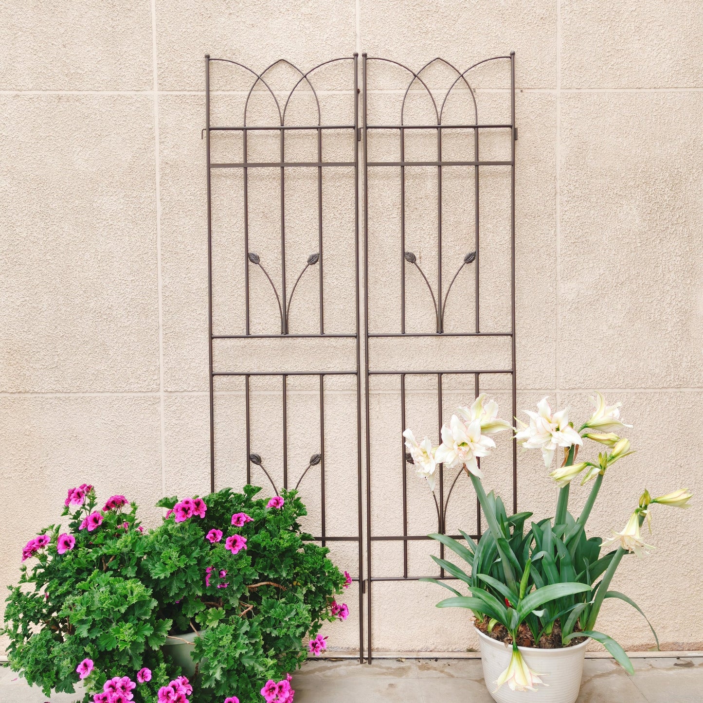 4 Pack Metal Garden Trellis 71" x 17.7"