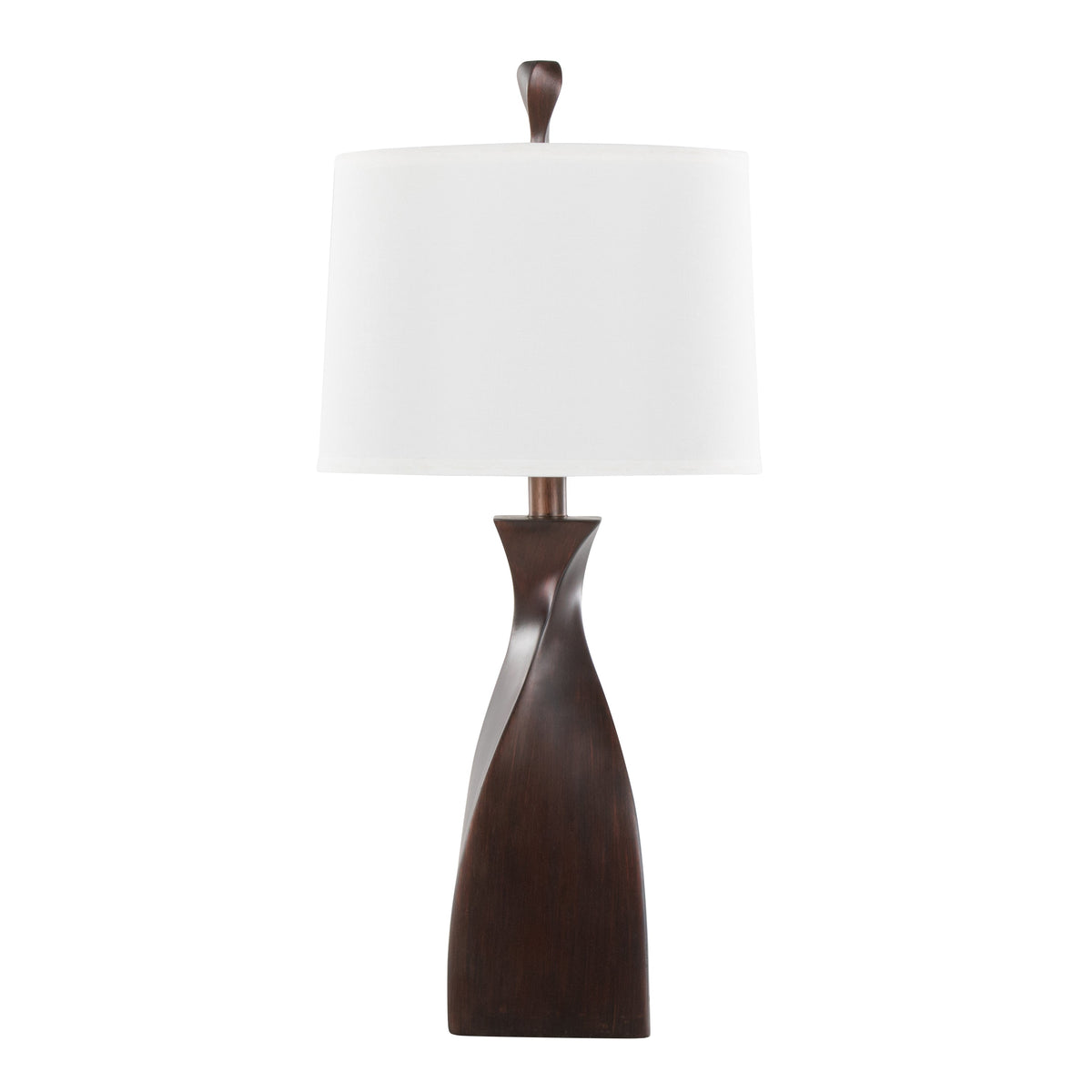 30" Contemporary Polyresin Table Lamp